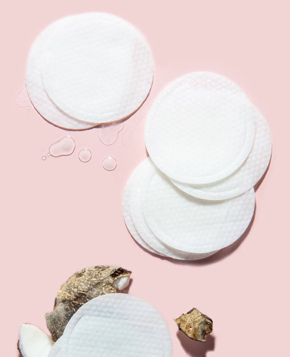 Solved Skincare Coconut Oil Cleansing Pads
